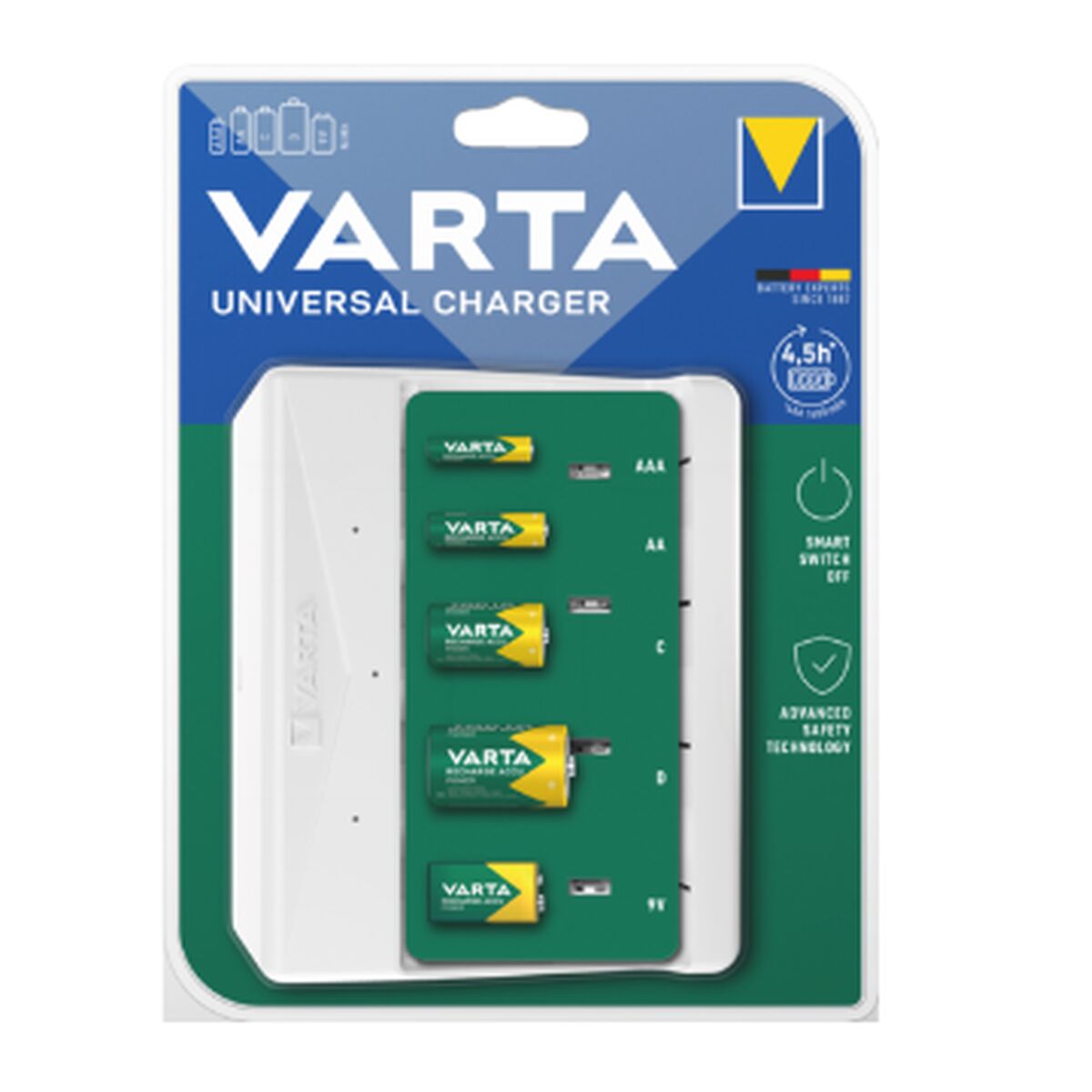 Akku-Ladegerät Varta 57658 Universal