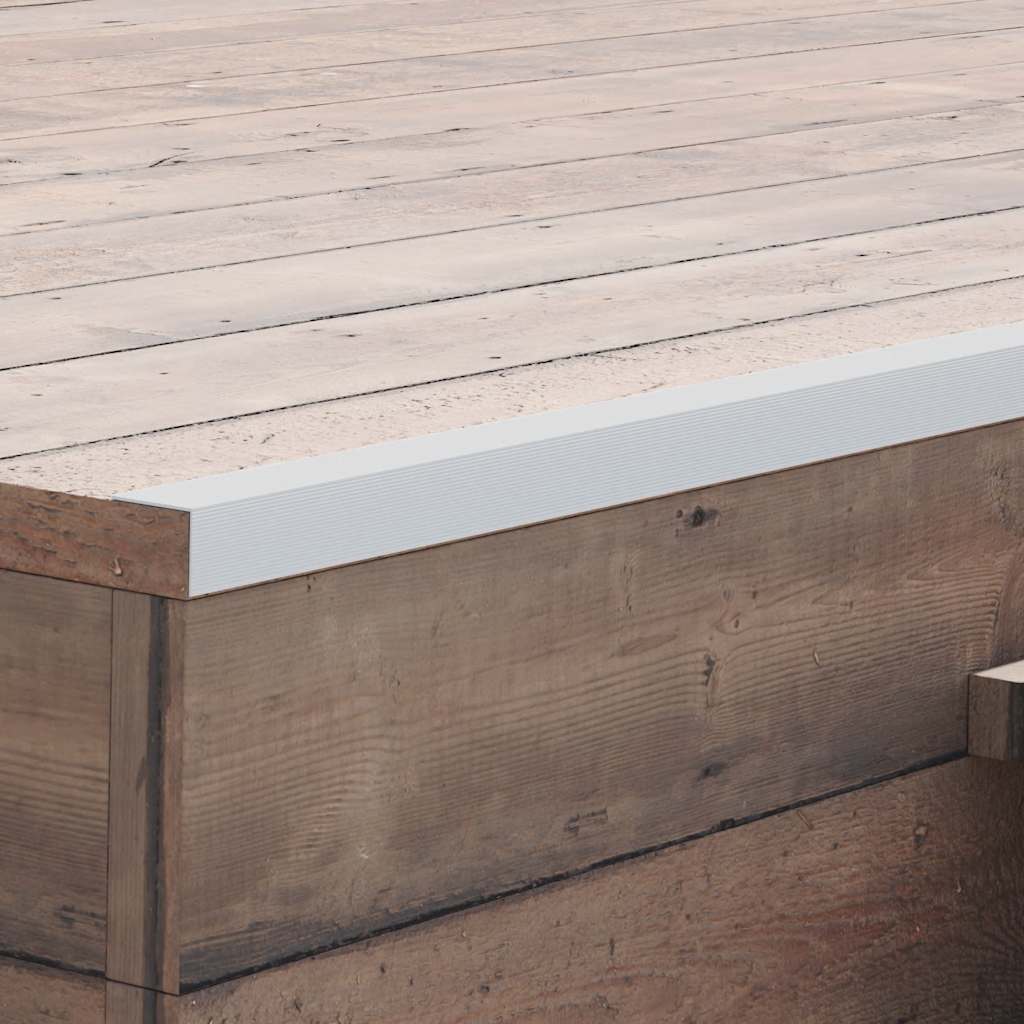 5 Stk. Verkleidungswinkel Verkleidungen Aluminium 170 cm Silber