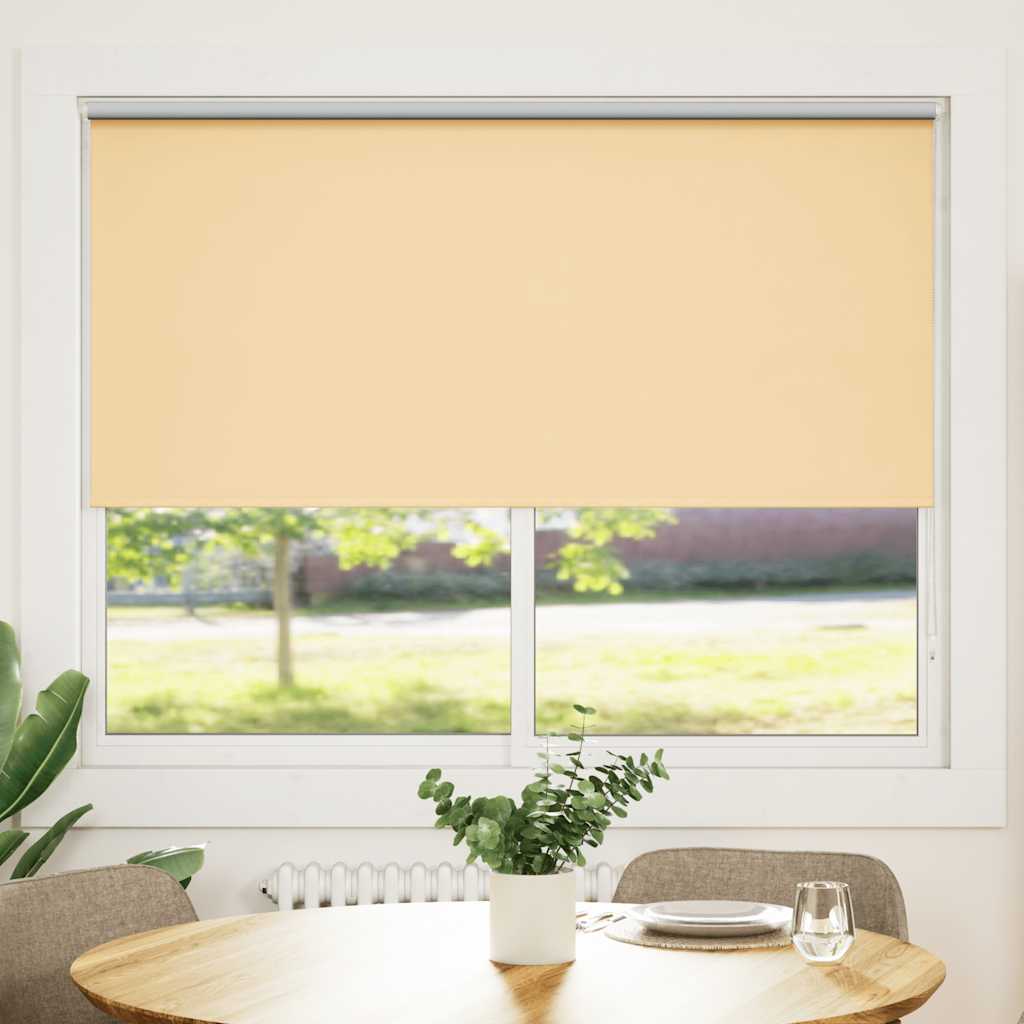 Verdunkelungsrollo 164,4 x 175 cm, Stoffbreite 160 cm, Beige