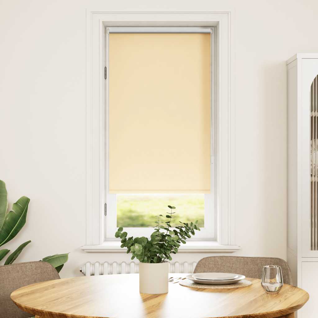 Verdunkelungsrollo 44,4 x 100 cm, Stoffbreite 40 cm, Beige