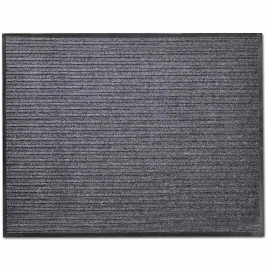 Türmatte Grau 90 x 60 cm PVC