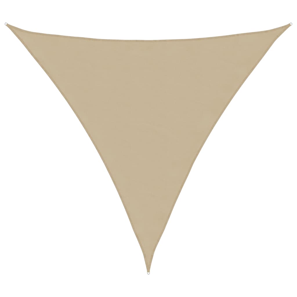 Sonnensegel Oxford-Gewebe Dreieckig 5x5x5 m Beige