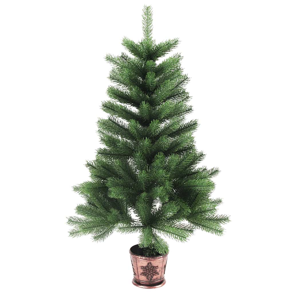 Künstlicher Weihnachtsbaum Naturgetreue Nadeln 90 cm Grün