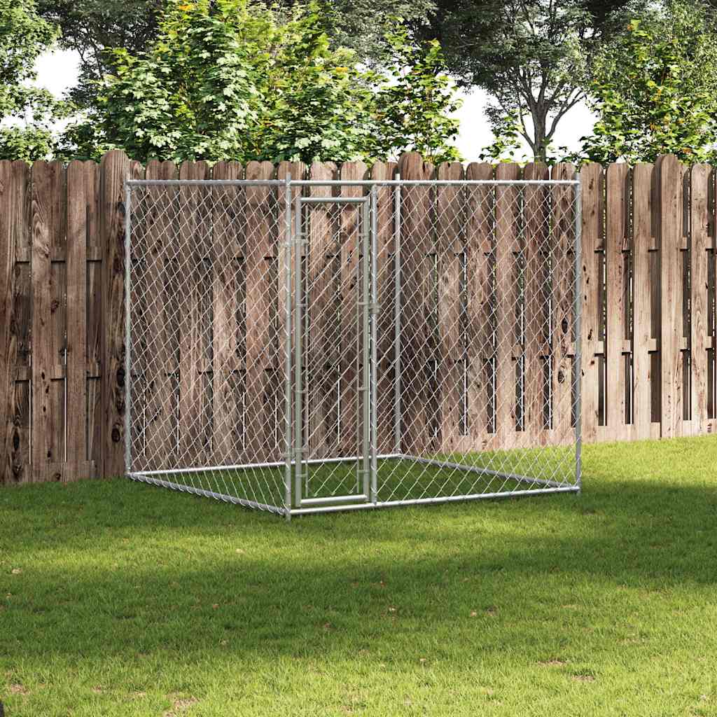 Outdoor-Hundezwinger 193×193×185 cm
