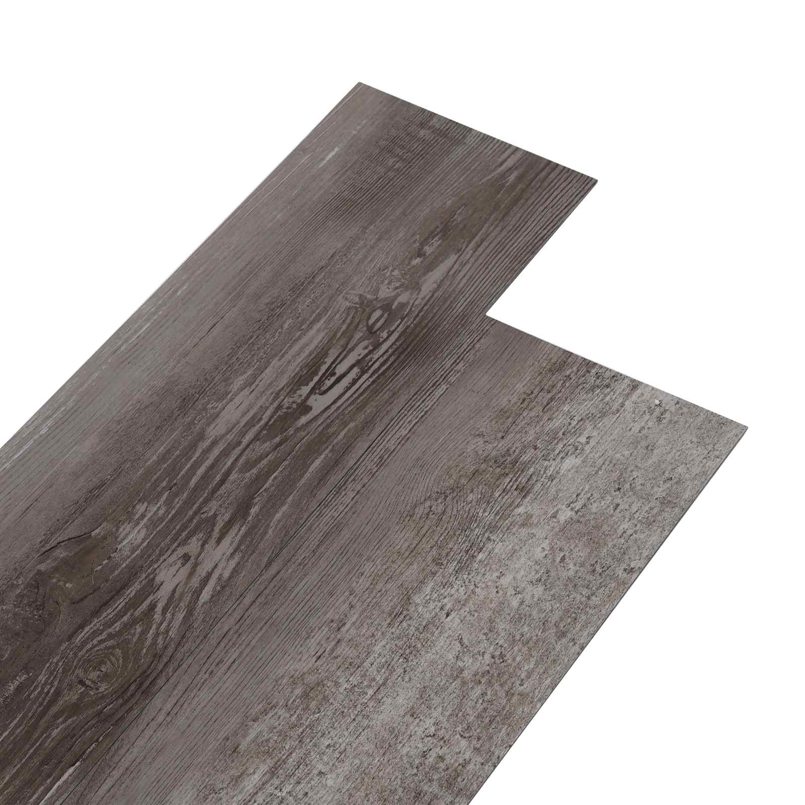 Selbstklebende Bodenbelagsdiele Gestreiftes Holz 4,46 m²
