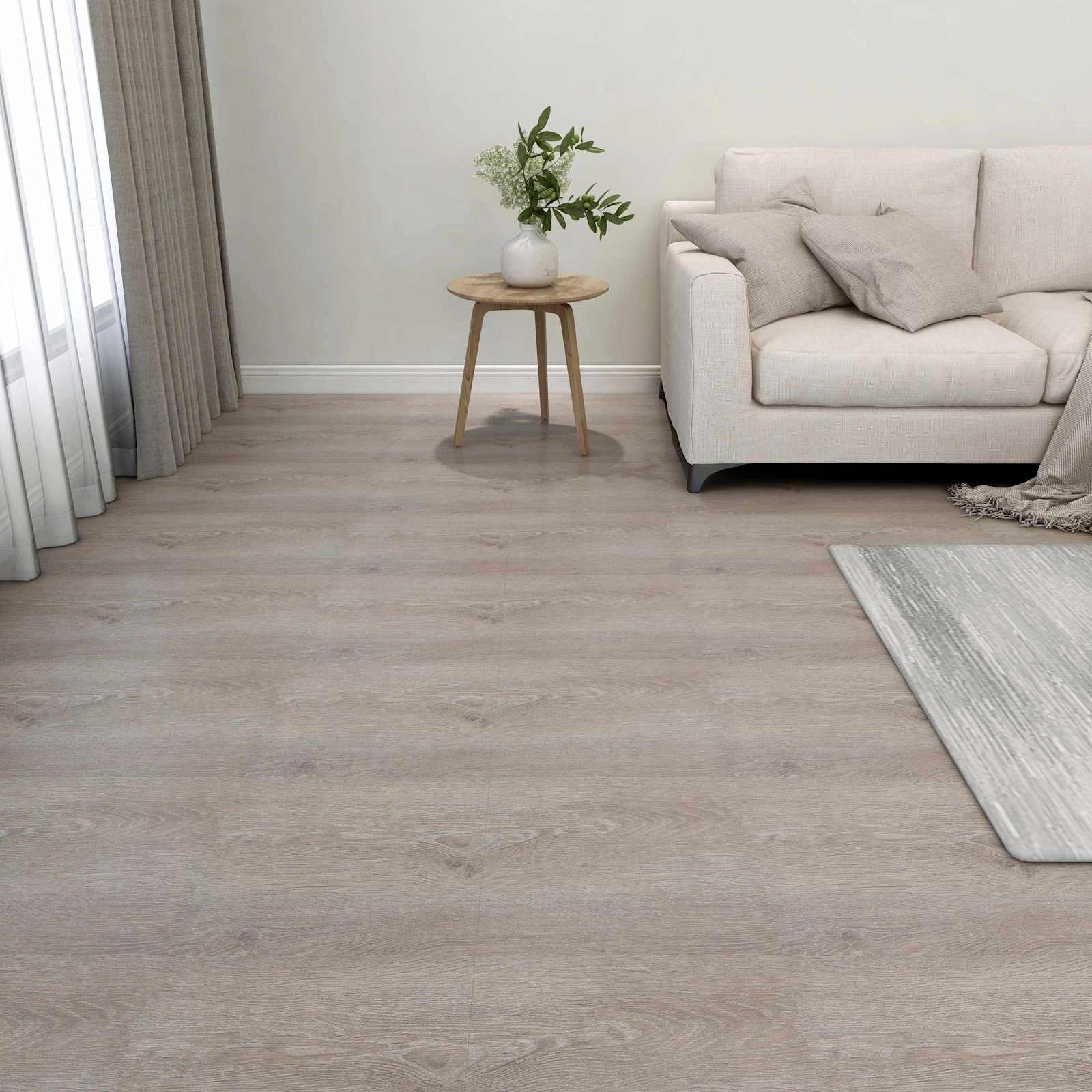 Bodenplanken Holz 5,11 m² 55 Stk. PVC