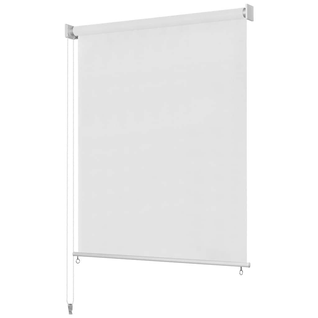 Außenrollo Weiß 85 (B) x 140 (H) cm HDPE