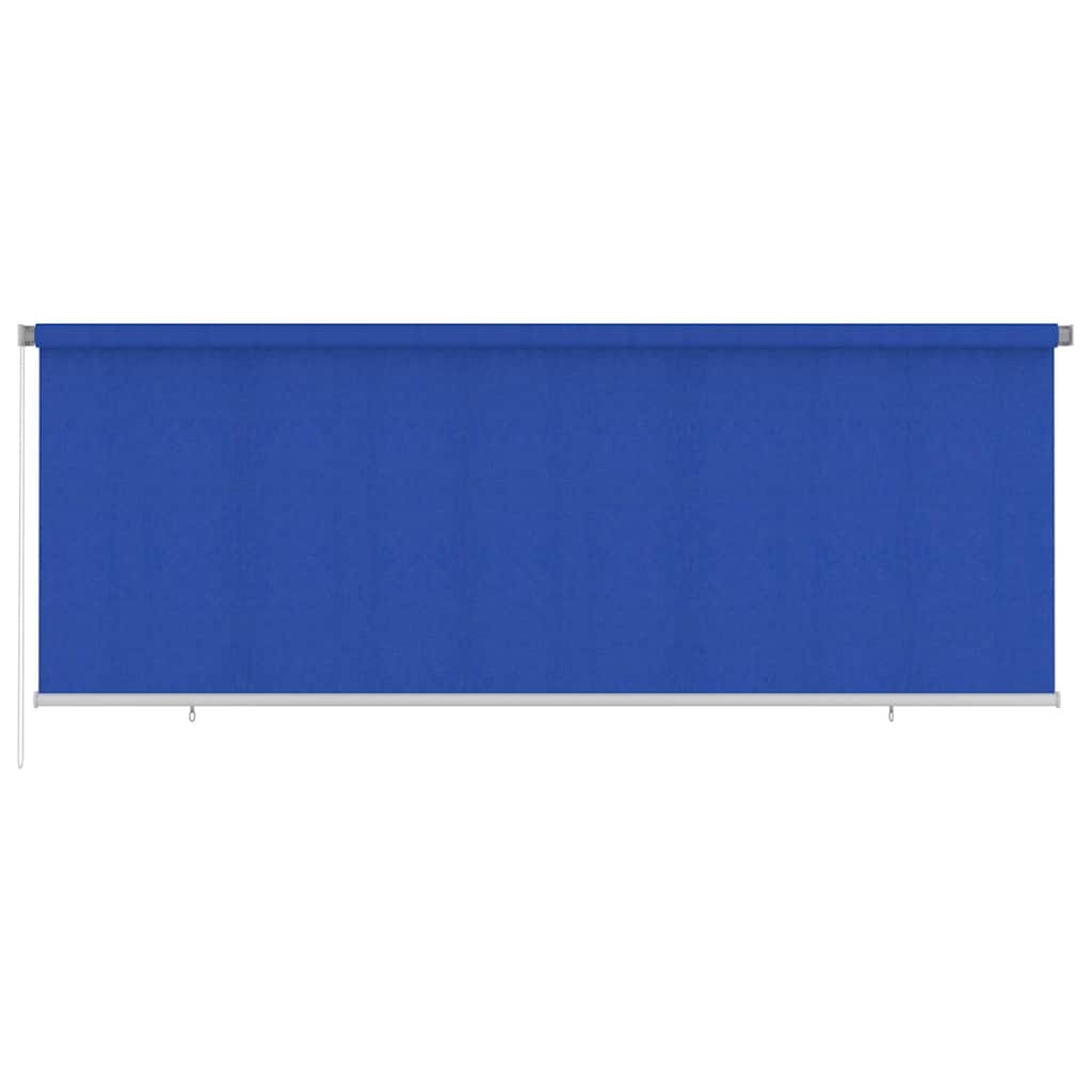 Außenrollo 405 (B)x140 (H) cm Blau HDPE