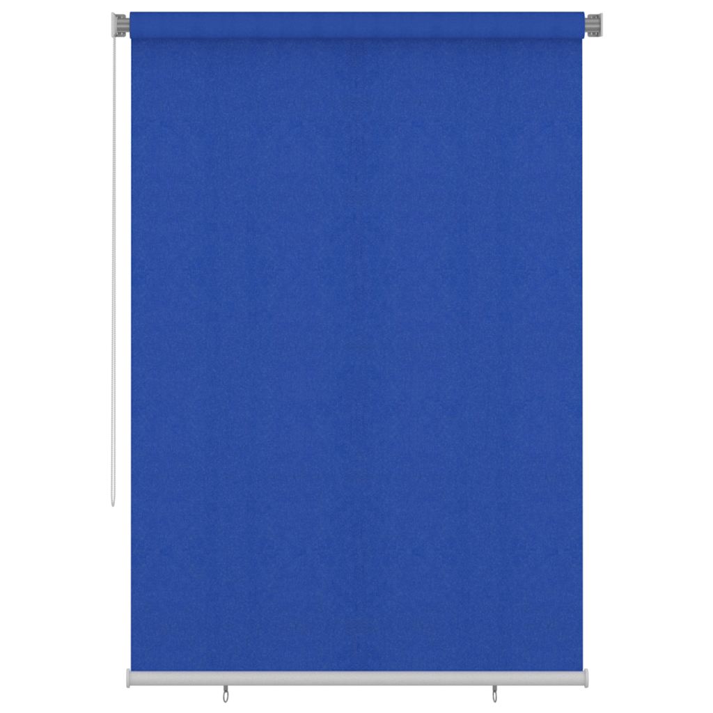 Außenrollo 165 (B)x230 (H) cm Blau HDPE