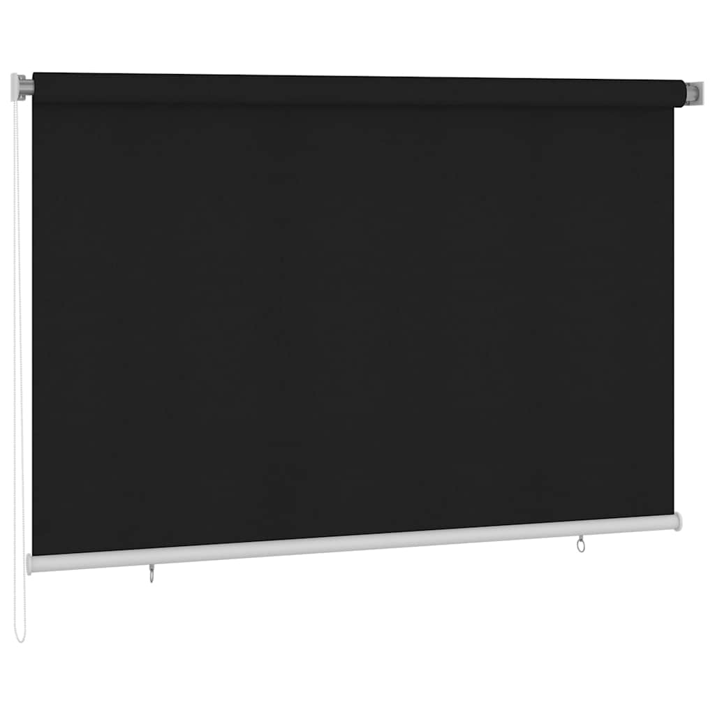 Außenrollo 225 (B)x140 (H) cm Schwarz