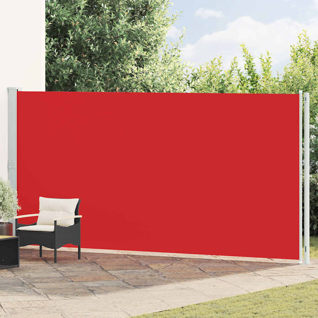Seitenmarkise Ausziehbar 200x600 cm Rot