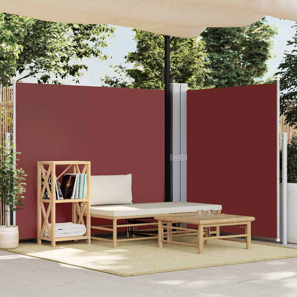 Seitenmarkise Ausziehbar Braun 180x600 cm