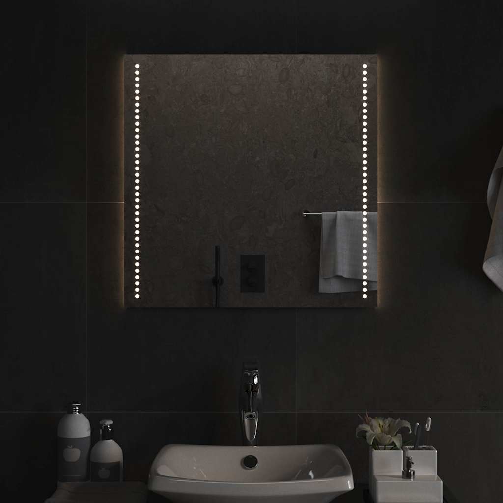 LED-Badspiegel 60x60 cm
