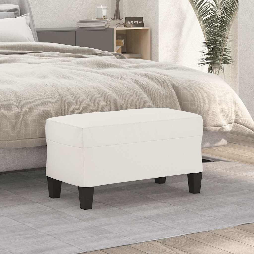 Sitzbank Beige 70x35x41 cm Mikrofasergewebe