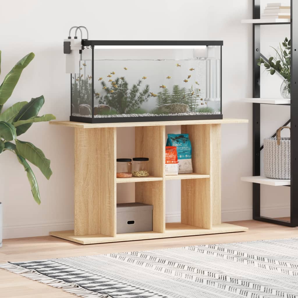 Aquariumständer Sonoma-Eiche 100 x 40 x 60 cm Holzwerkstoff