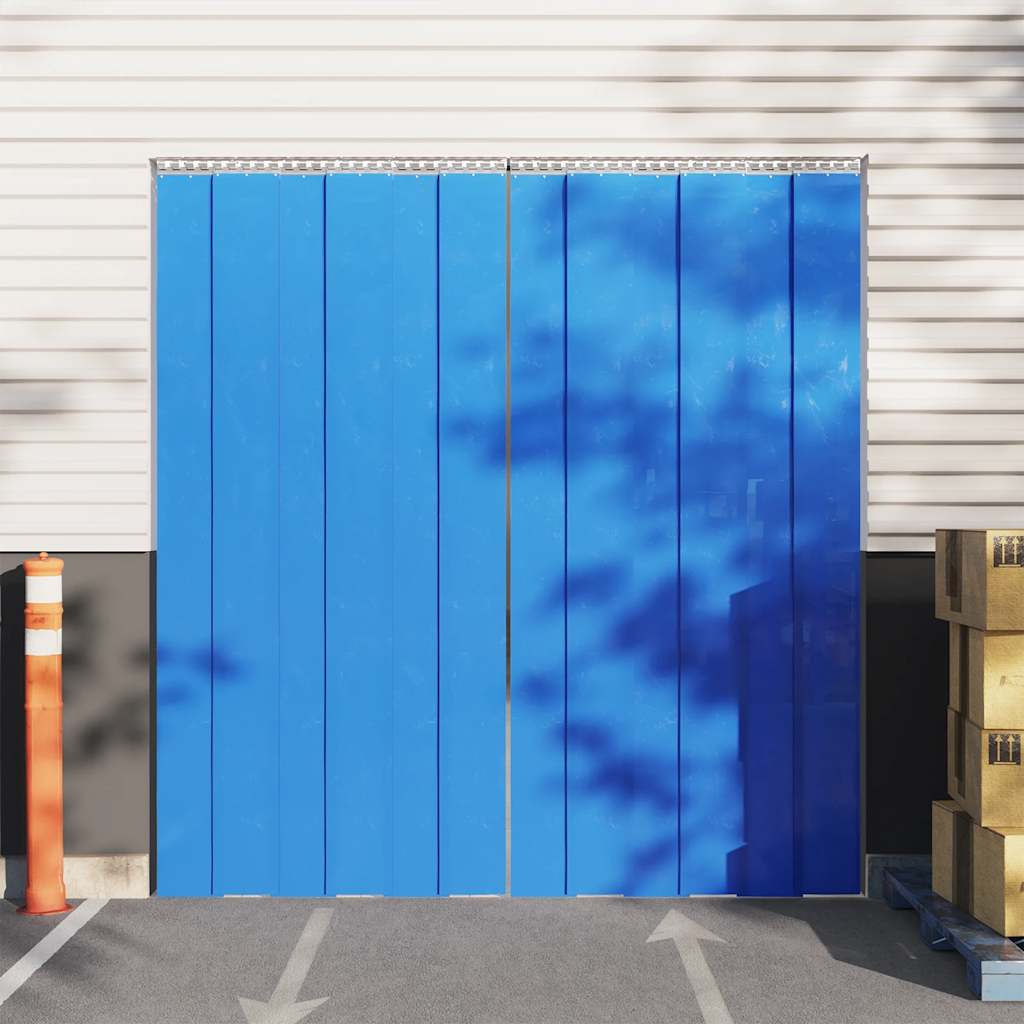 Türvorhang Blau 300x2,6 mm 25 m PVC