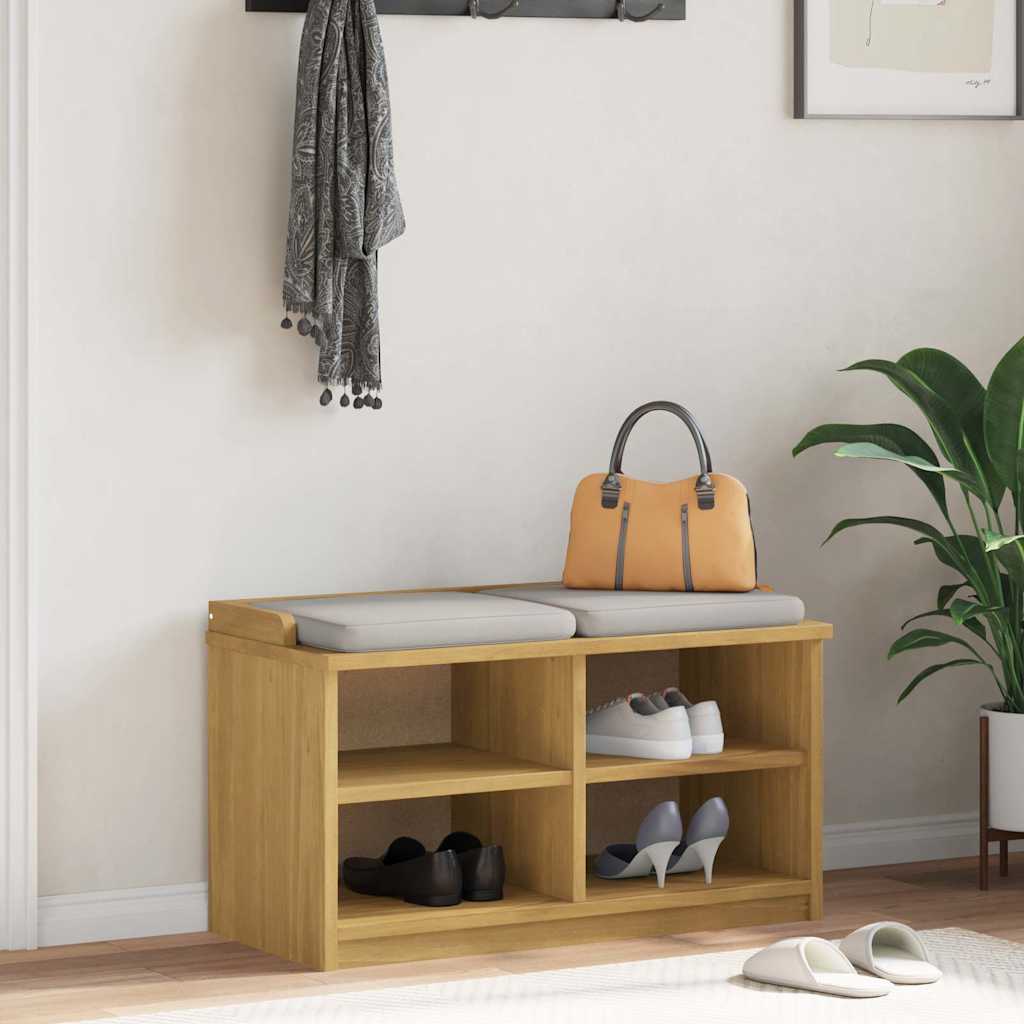 Flurbank SANDNES 87x40x50 cm Massivholz Kiefer