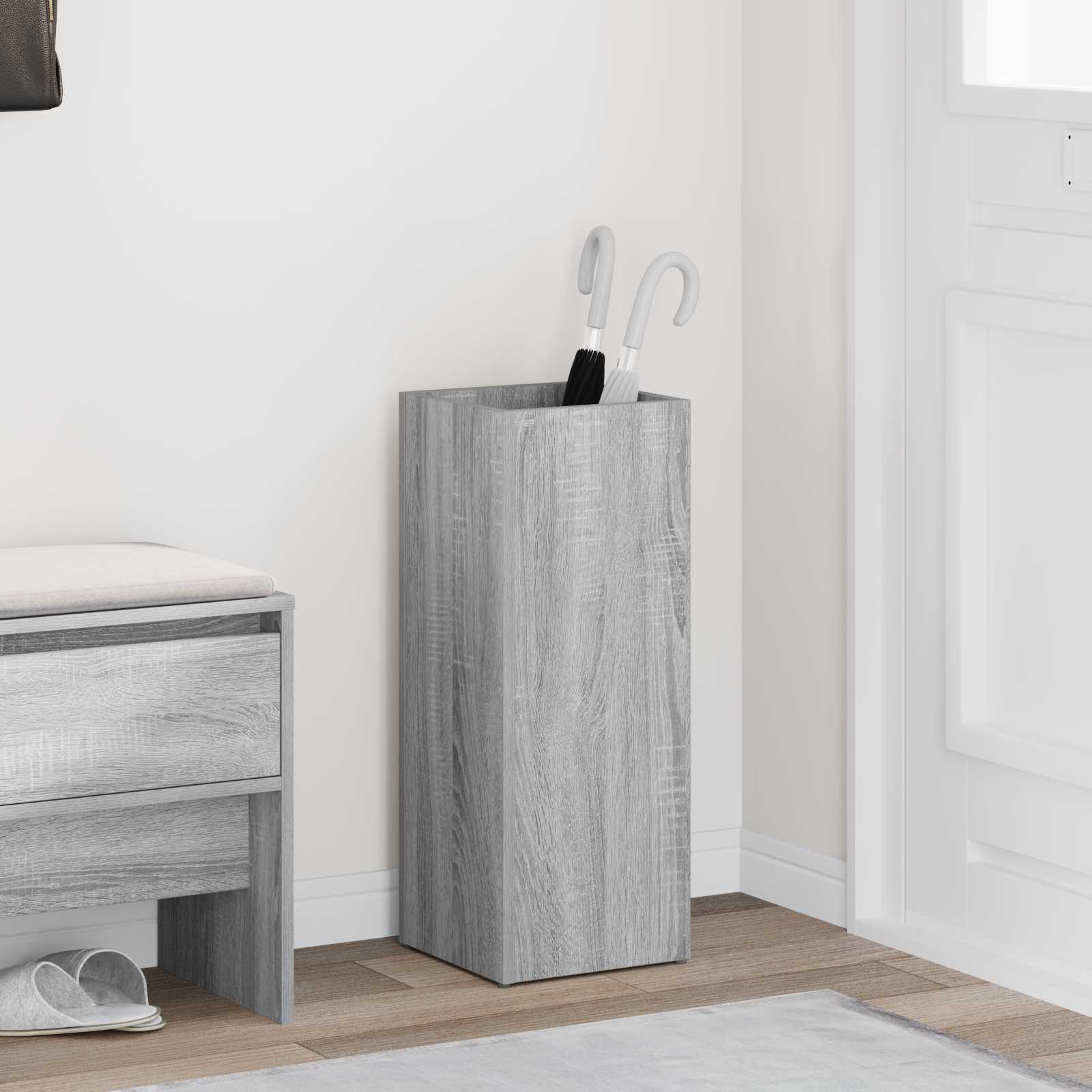 Sonnenschirmhalter Sonoma-Grau 25 x 24,5 x 64 cm Holzwerkstoff