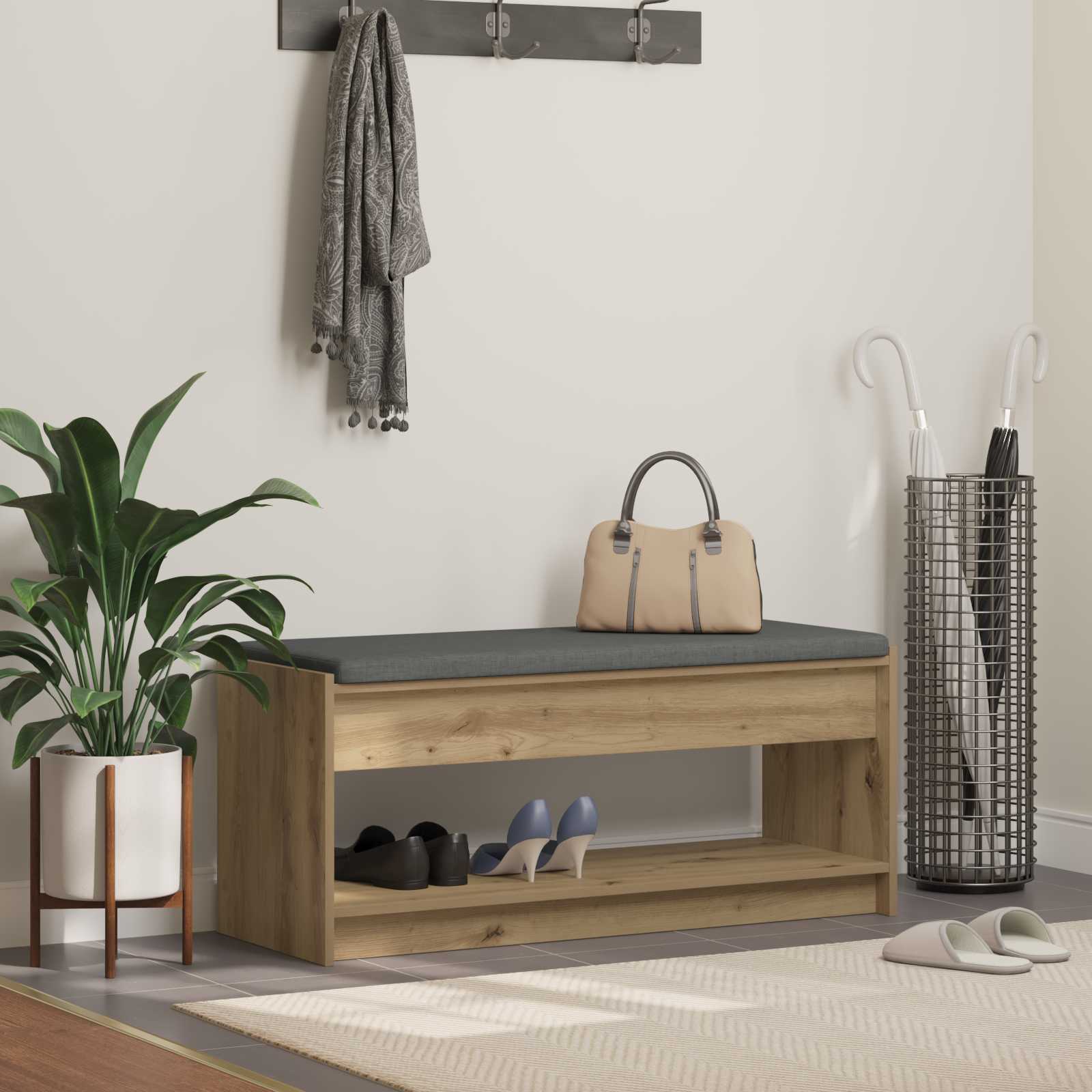 Flurbank Artisan-Eiche 103 x 38 x 45 cm