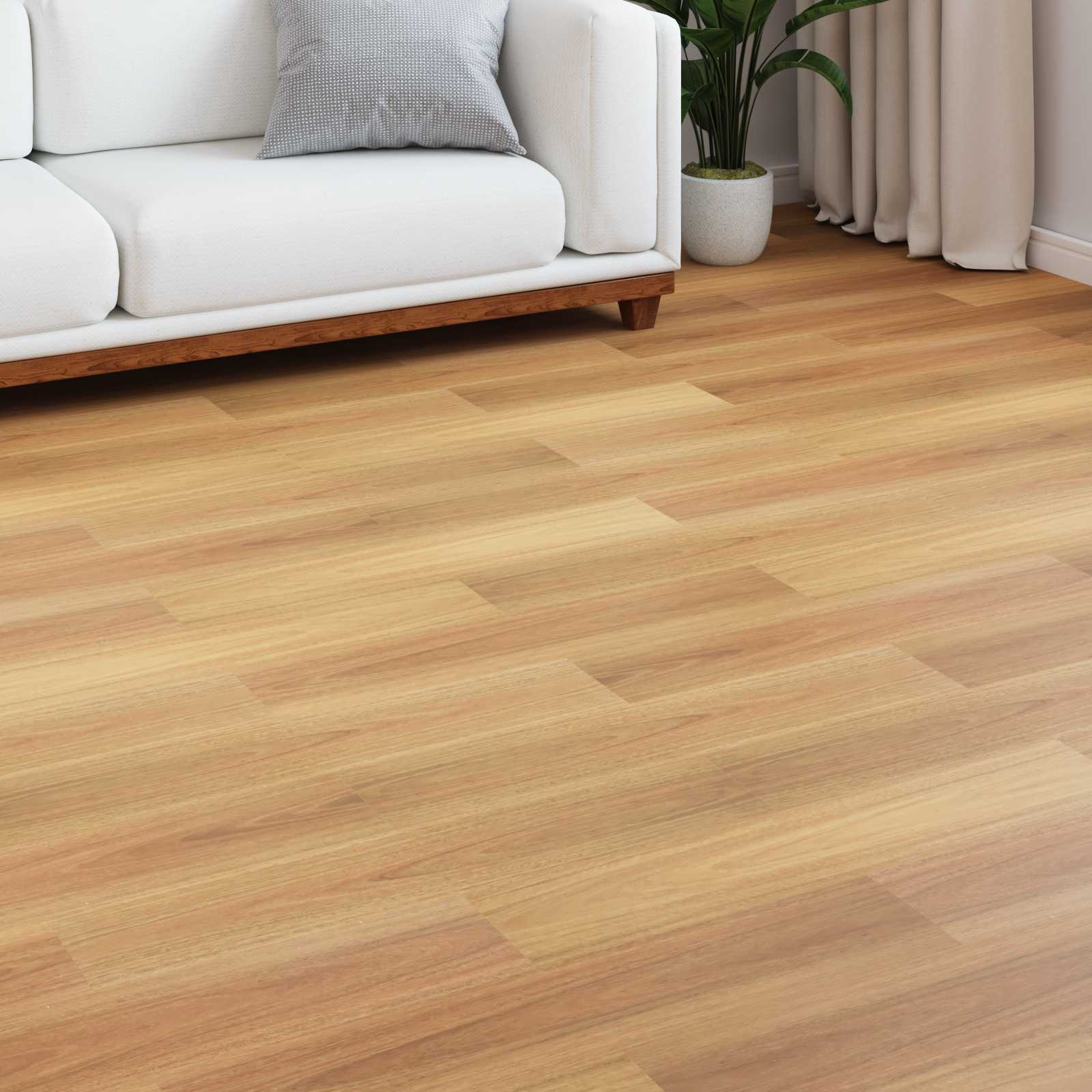 Laminatboden Dunkles Walnuss 101 x 20 x 0,8 cm 15 stk.