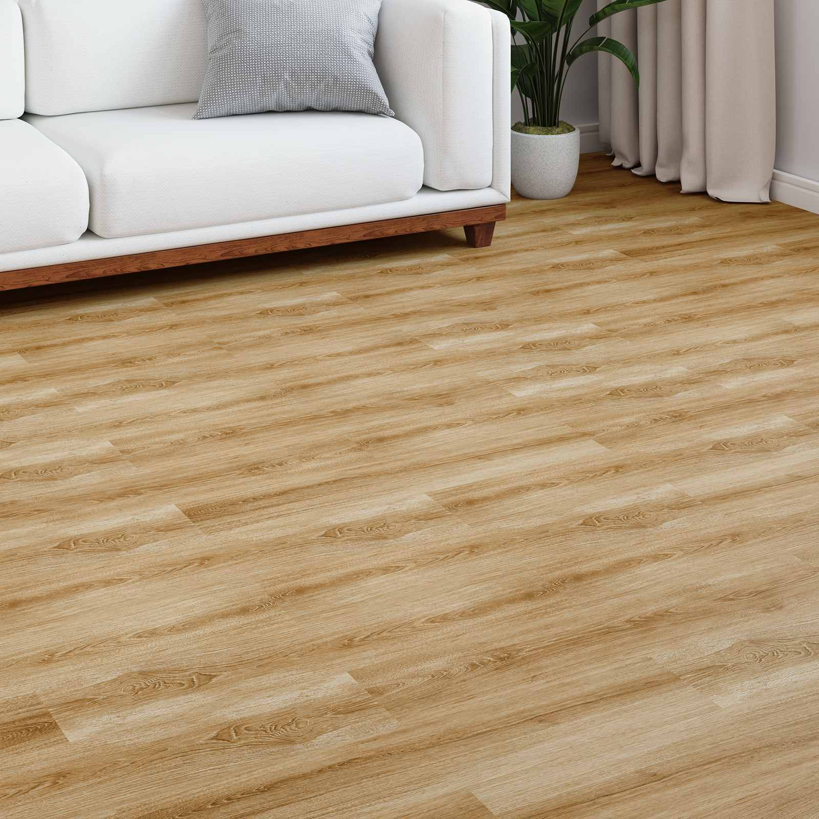 Laminatboden Rustikales Braun 101 x 20 x 0,8 cm 15 stk.