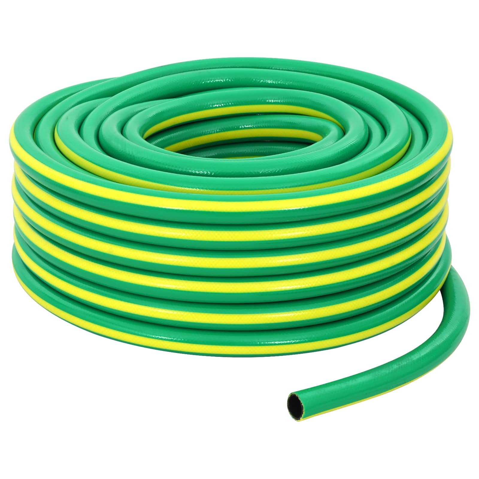 Gartenschlauch 5-lagig Grün und Gelb 25 mm PVC