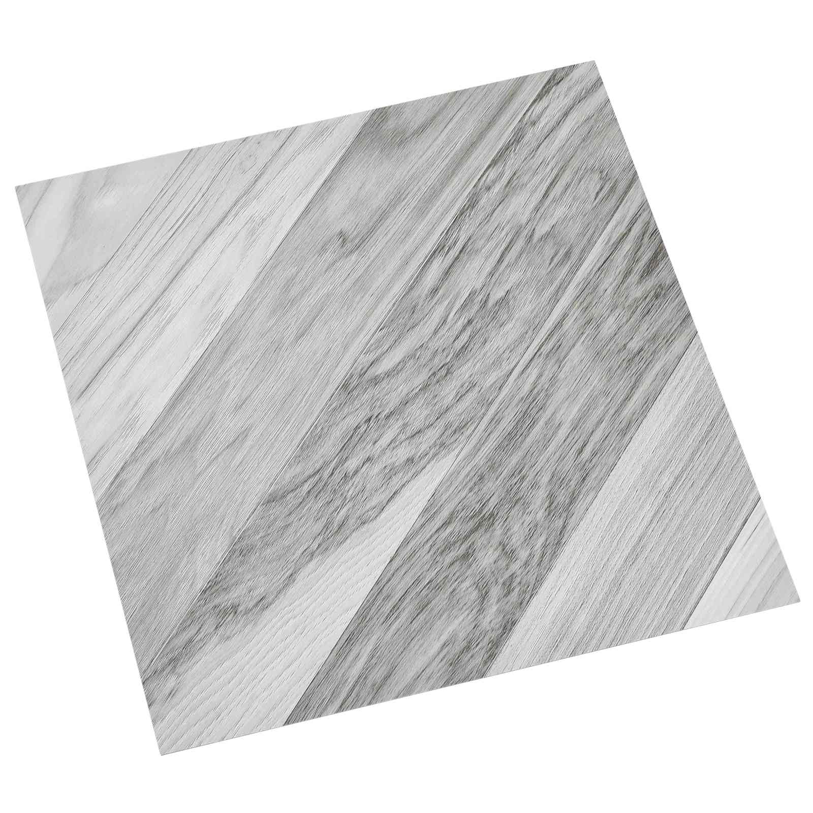 Selbstklebende Bodenplanken Grau gestreift 30,5 x 30,5 cm