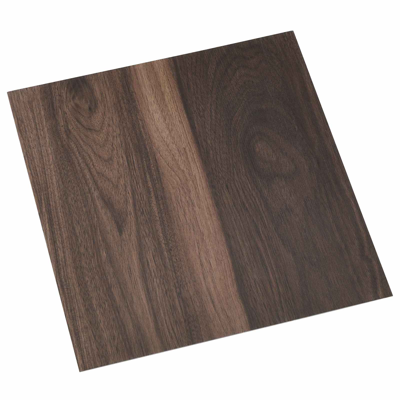 Selbstklebende Bodenplanken Dunkelbraun 30,5 x 30,5 cm 20 Stk.