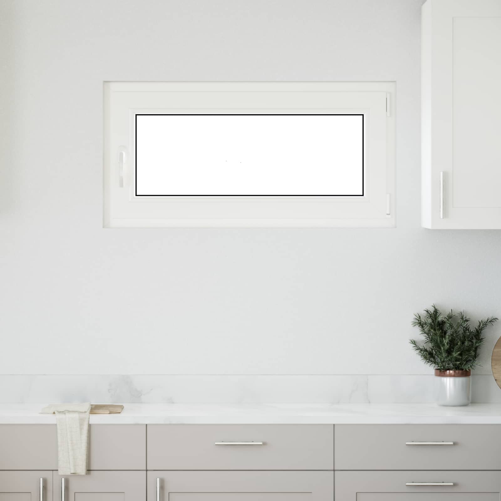 Kipp- und Drehfenster für den Keller RISOR 100 x 50 cm