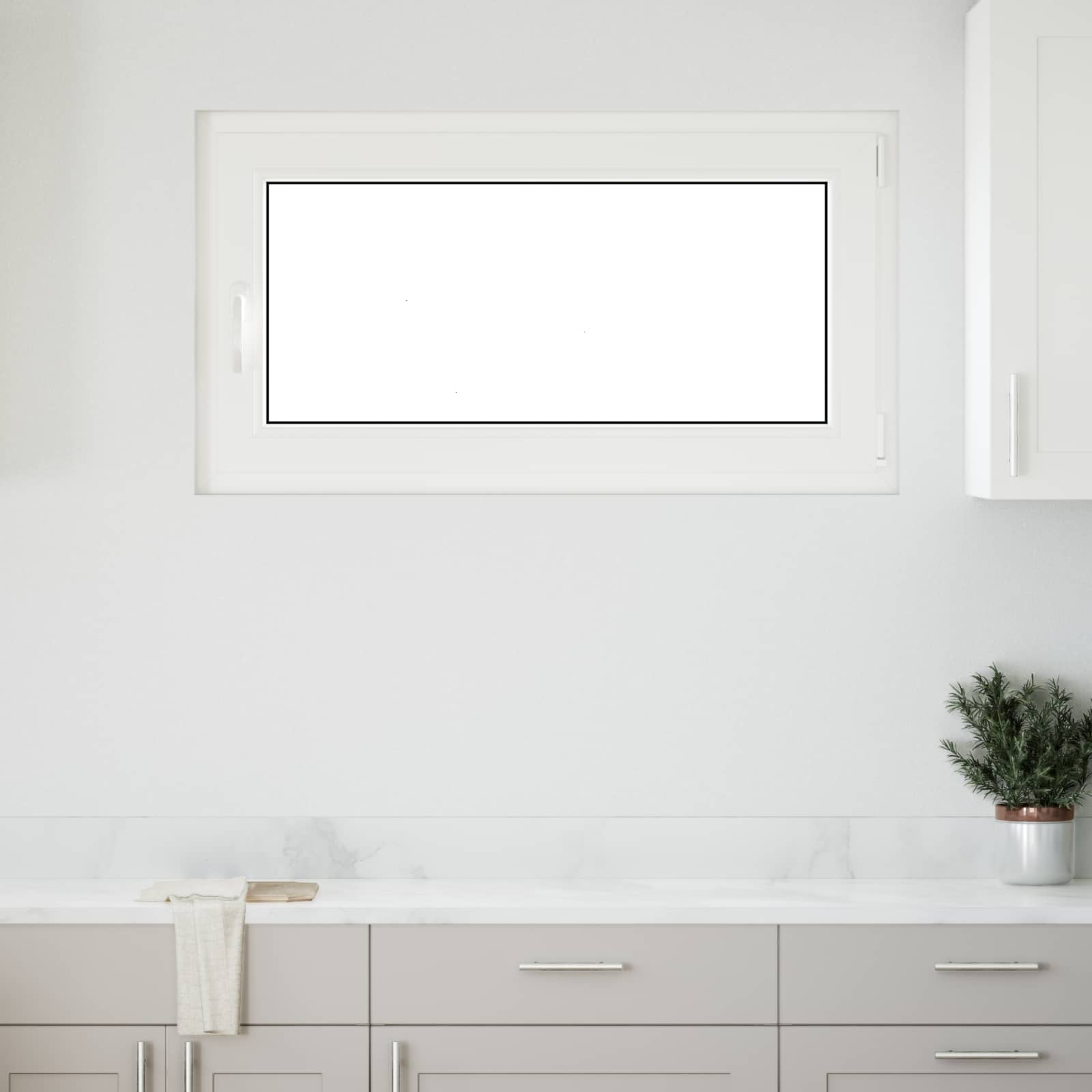 Kipp- und Drehfenster für den Keller RISOR 110 x 60 cm