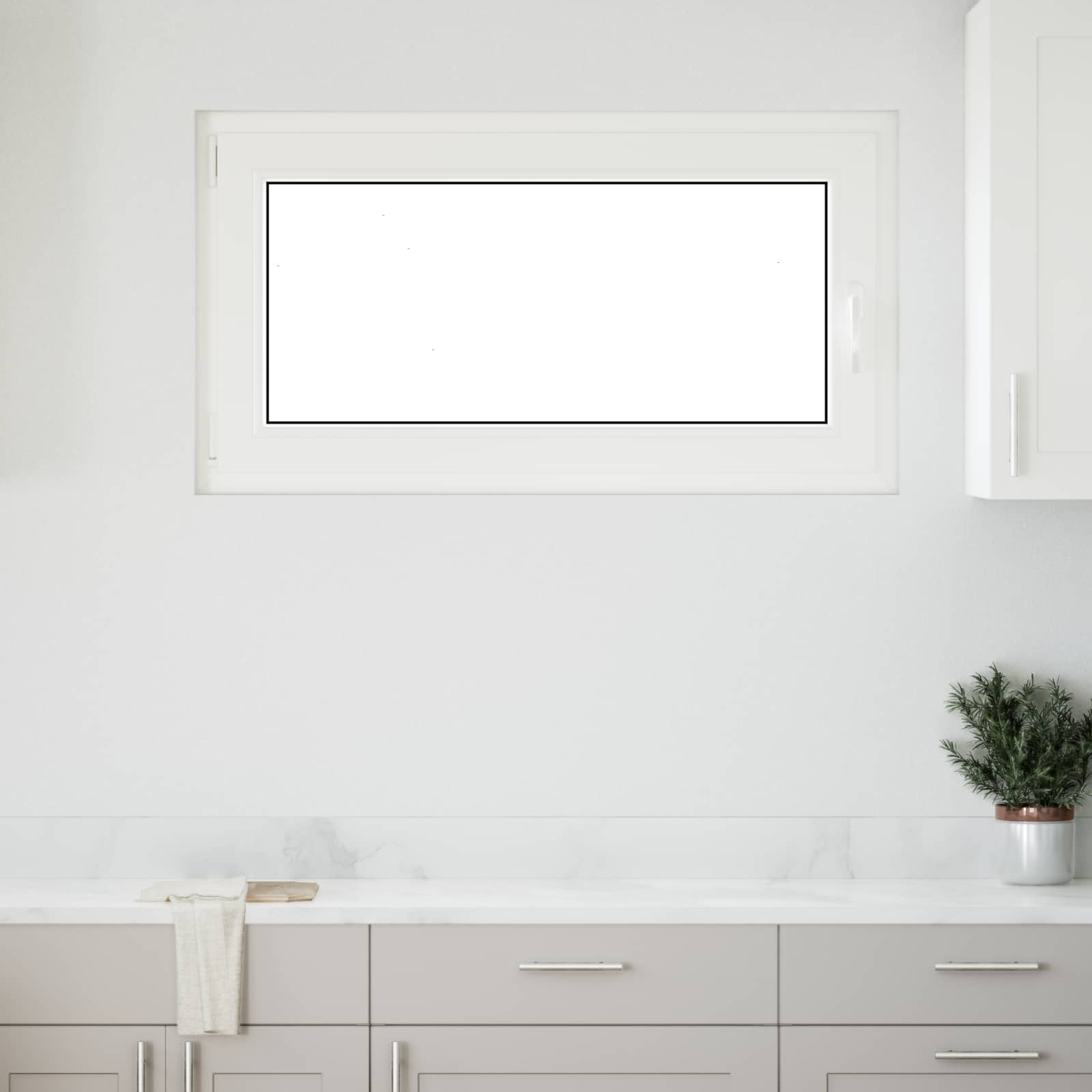 Kipp- und Drehfenster für den Keller RISOR 110 x 60 cm