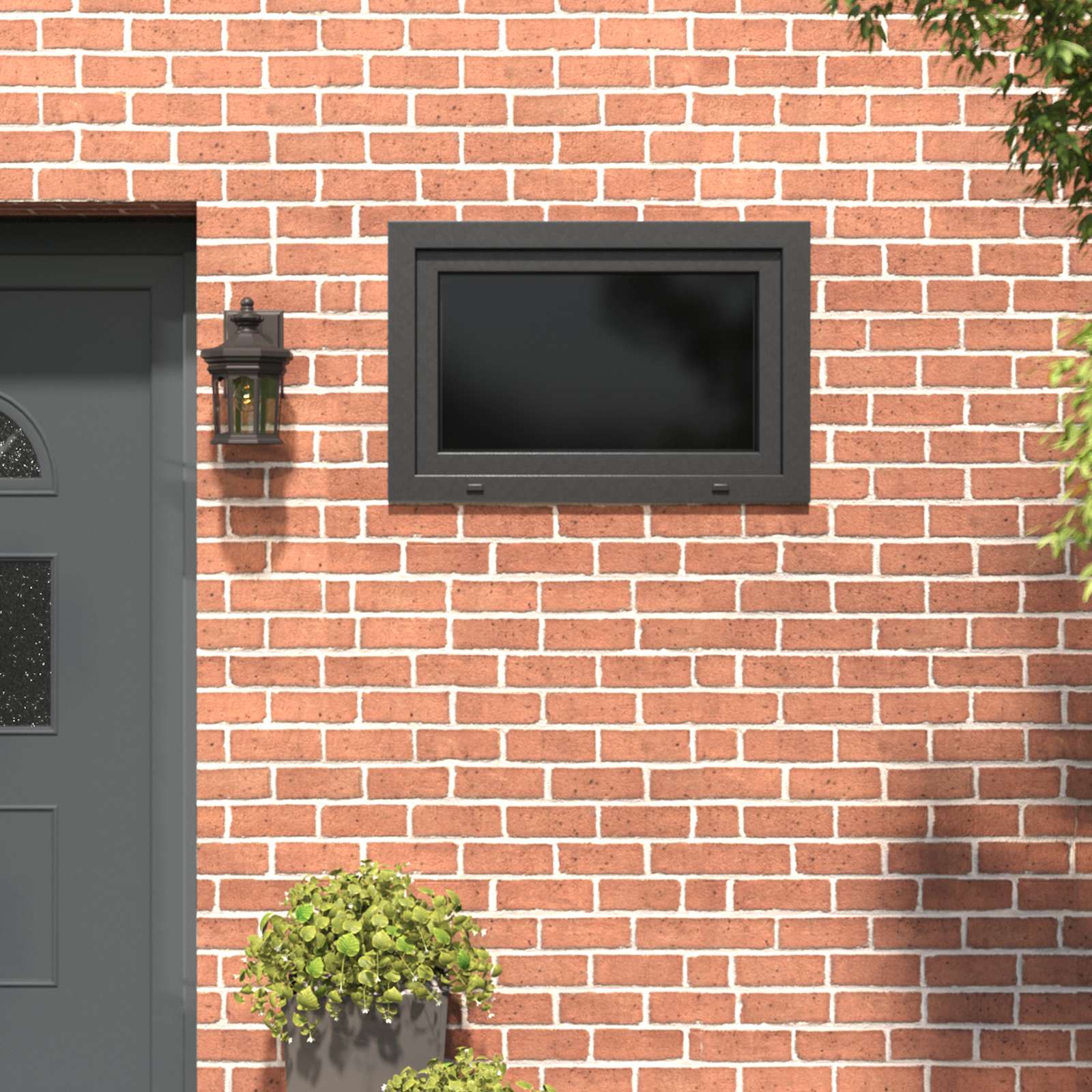Kipp- und Drehfenster für den Keller RISOR 90 x 50 cm
