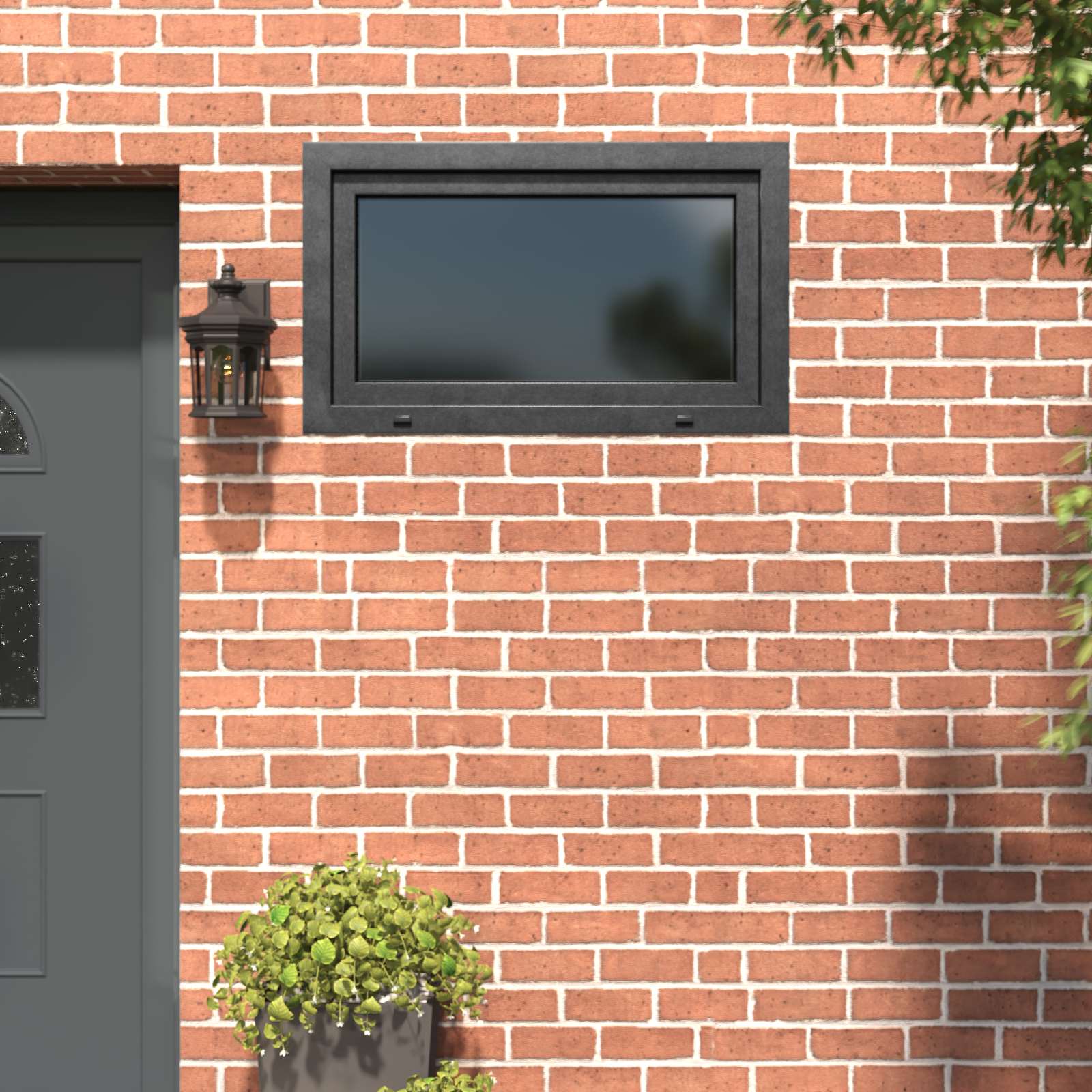 Kipp- und Drehfenster für den Keller RISOR 100 x 70 cm