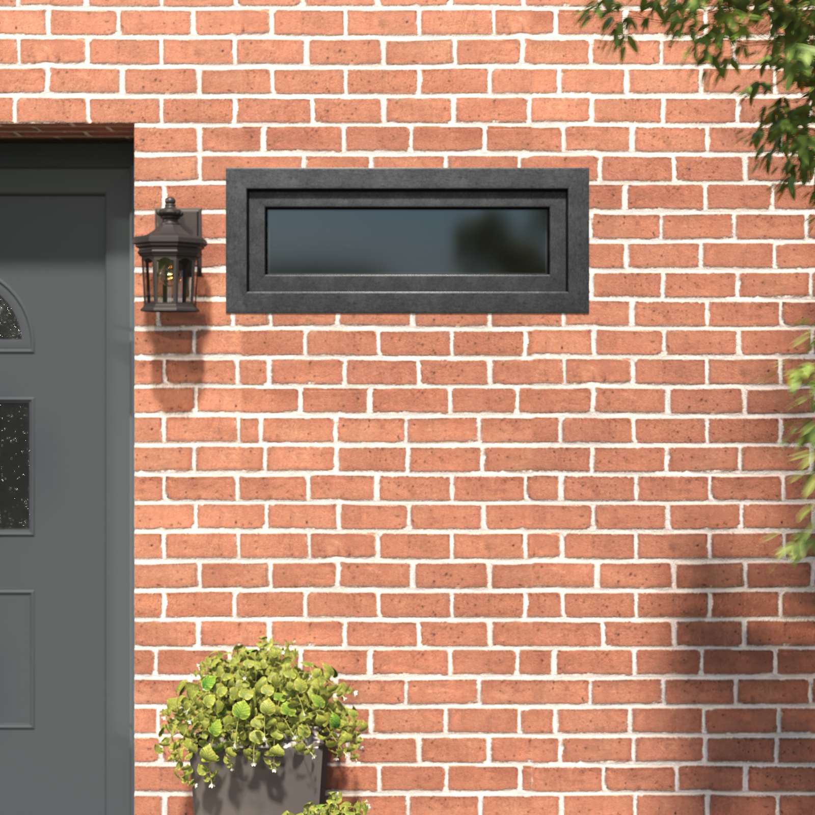 Kellerfenster RISOR 100 x 40 cm PVC und Glas